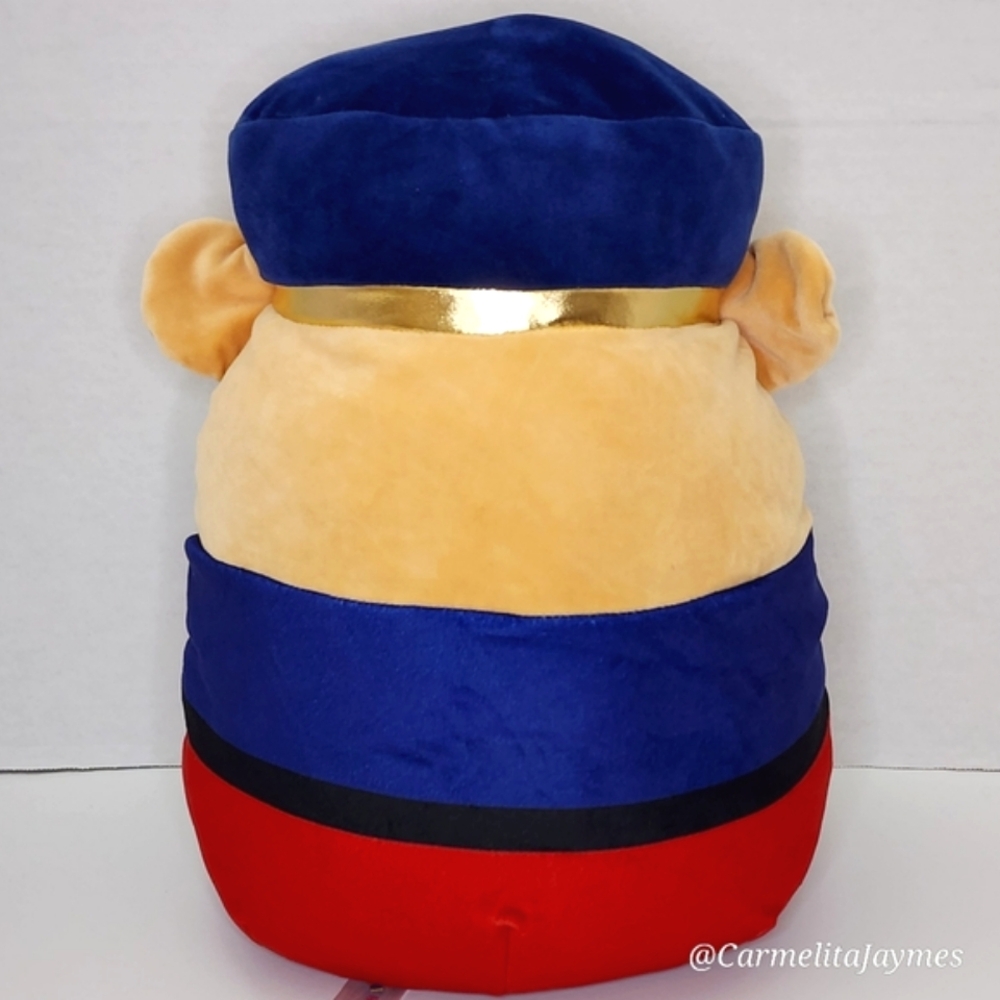 🎄 BRAVEN 🐻 Brown Bear Nutcracker w Gold Accent Christmas 2022 Squishmallow NWT - Picture 5 of 8